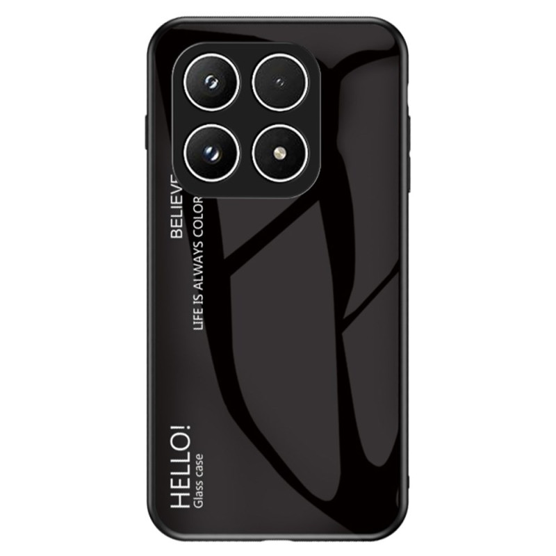 Xiaomi 17 Tempered Glass Case Hello