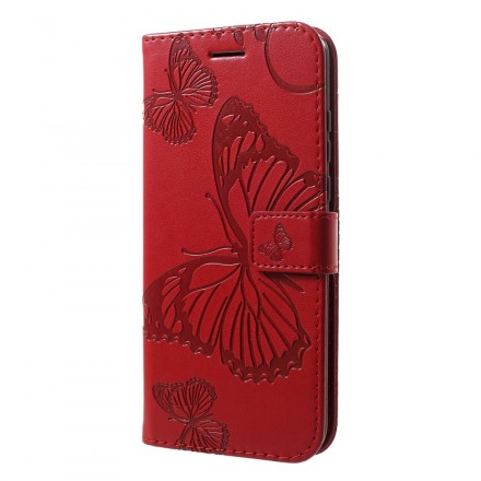 Huawei P30 LIte Giant Butterflies Lanyard Case