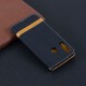 Huawei P30 Lite Fabric and Leather effect case with strap