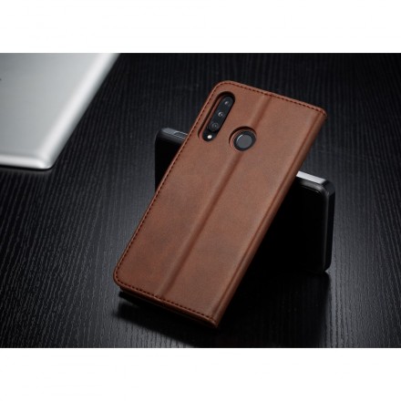 Cover Huawei P30 Lite LC.IMEEKE Effet Cuir