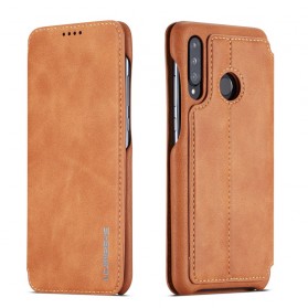 Flip Cover Huawei P30 Lite LC.IMEEKE Effet Cuir