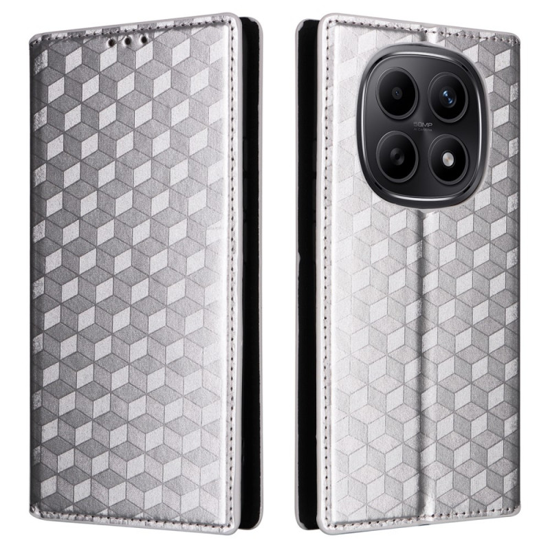Flip Cover Xiaomi Redmi Note 15 5G / 4G Engraved Diamond Pattern