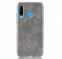 Cover Huawei P30 lite Leather Effect Lychee