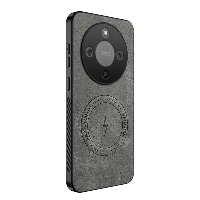 Honor Magic 8 Lite Magnetic Leather Effect Case