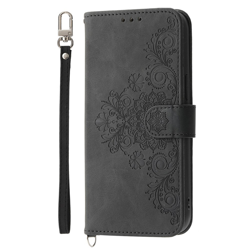 Oppo Reno 15 Pro 5G Suede Lace Case with Straps