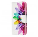 Cover Samsung Galaxy A20e Fleur Aquarelle