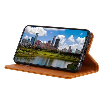 Flip Cover Samsung Galaxy A20e Cuir Fendu
