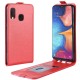 Samsung Galaxy A20e Foldable Leather Effect Case