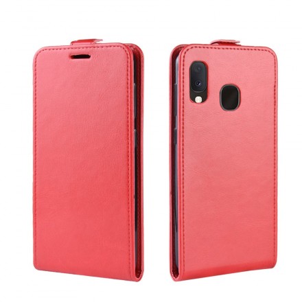 Samsung Galaxy A20e Foldable Leather Effect Case