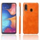 Samsung Galaxy A20e Leather Effect Case Lychee Performance