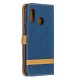 Samsung Galaxy A20e Fabric and Leather Effect Case with Strap