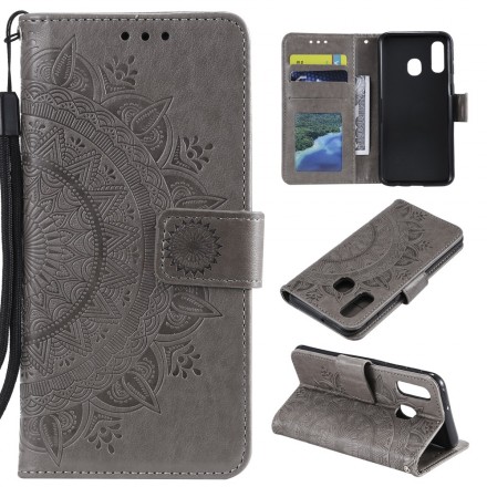 Samsung Galaxy A20e Mandala Sun Case Samsung Galaxy A20e Mandala Sun Case