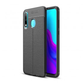 Cover Huawei P30 Lite Leather Effect Lychee Double line