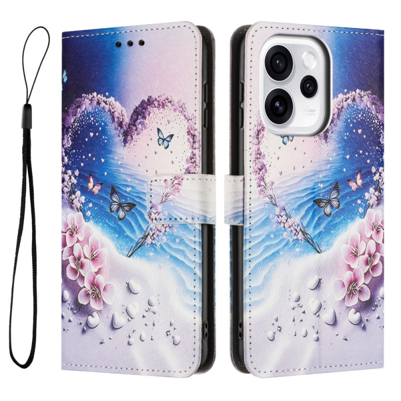 Case Oppo Reno 15 Pro 5G Butterfly Heart