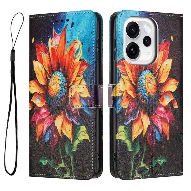Oppo Reno 15 F 5G Sunflower Case