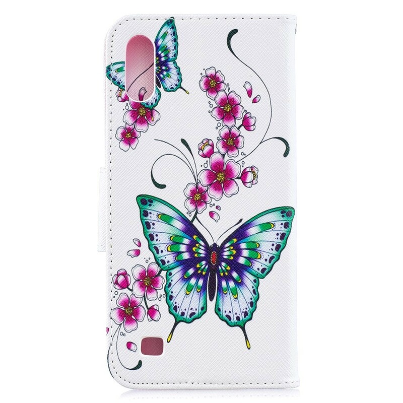 Case Samsung Galaxy A10 Wonderful Butterflies
