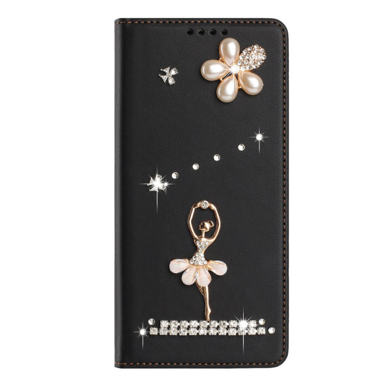 Case Xiaomi Redmi Note 15 5G / 4G / Poco M8 5G Ballet Dancer with Strass