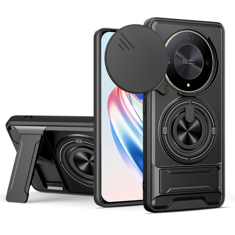 Honor Magic 6 Lite / X9b Magnetic Case with Foldable Stand and Camera Protection