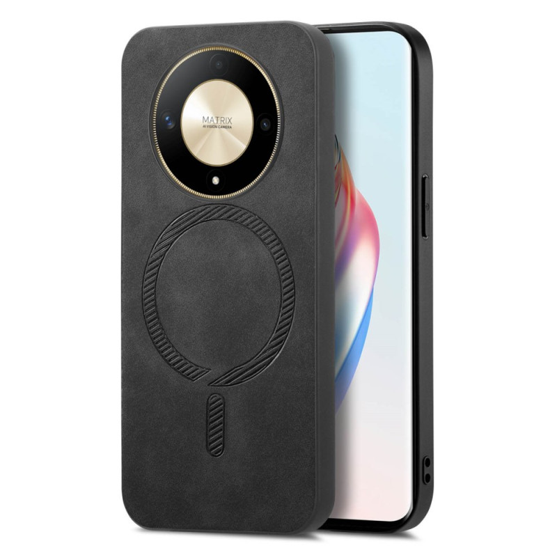 Honor X9b 5G Magnetic Leather Texture Case