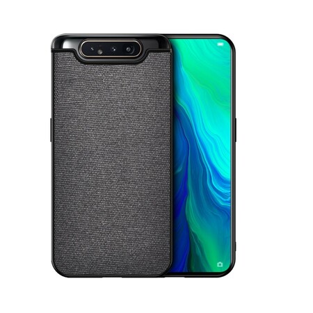 Samsung Galaxy A80 Leather and Weave Effect Case