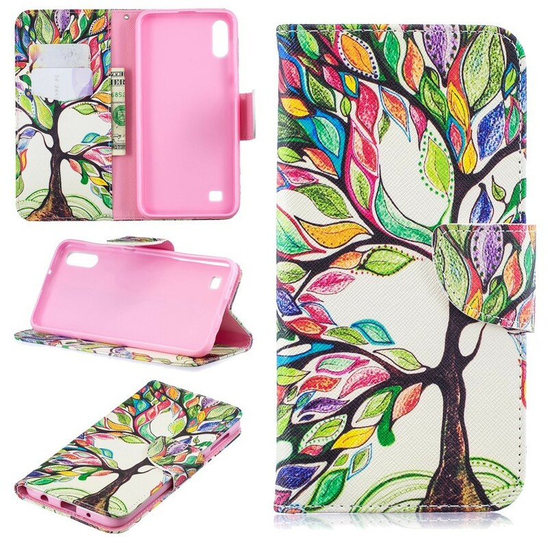 Case Samsung Galaxy A10 Colorful Tree Case Samsung Galaxy A10 Colorful Tree