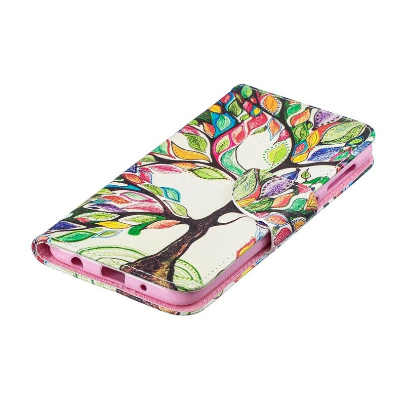 Case Samsung Galaxy A10 Colorful Tree Case Samsung Galaxy A10 Colorful Tree