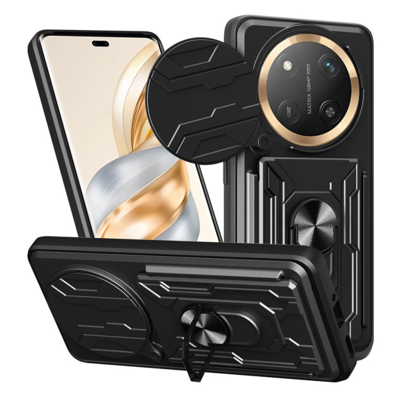 Honor Magic 7 Lite / X9c Robust Case with Kickstand and Sliding Camera Protection