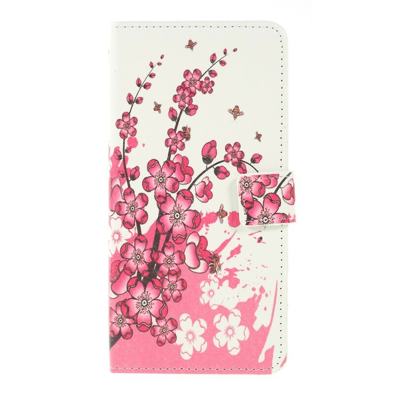 Cover Samsung Galaxy A10 Tropical Flowers