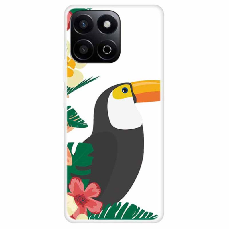 Honor X7c 5G / 4G / 200 Smart 5G Case Leaves and Birds pattern