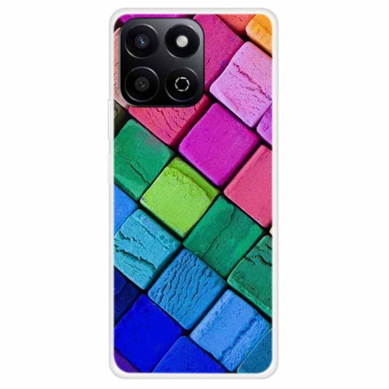 Honor X7c 4G / 200 Smart 5G Case Coloured Blocks