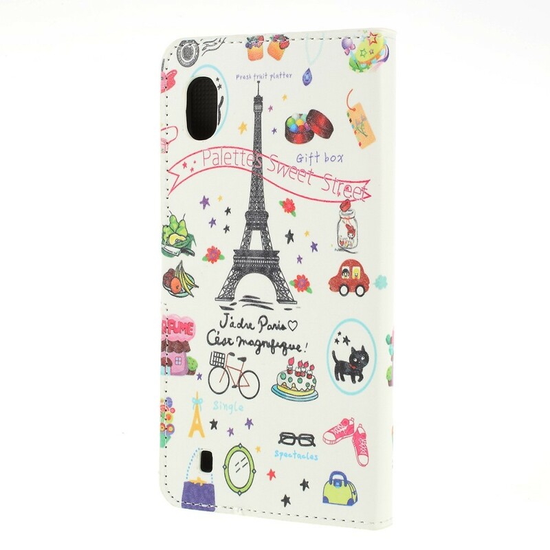 Samsung Galaxy A10 Case I love Paris