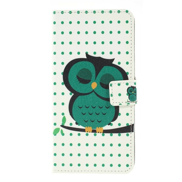 Cover Samsung Galaxy A10 Hibou Endormi