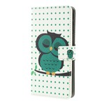 Cover Samsung Galaxy A10 Hibou Endormi