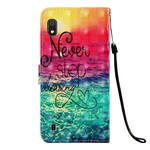 Cover Samsung Galaxy A10 Never Stop Dreaming