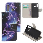 Cover Huawei P Smart Z Papillons Neons Cover Huawei P Smart Z Papillons Neons