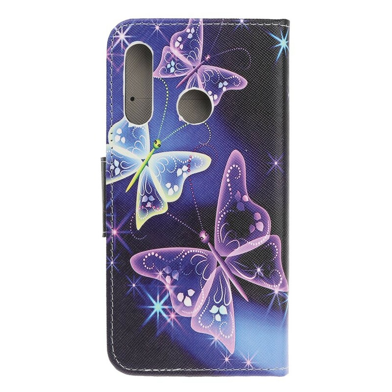 Cover Huawei P Smart Z Papillons Neons Cover Huawei P Smart Z Papillons Neons