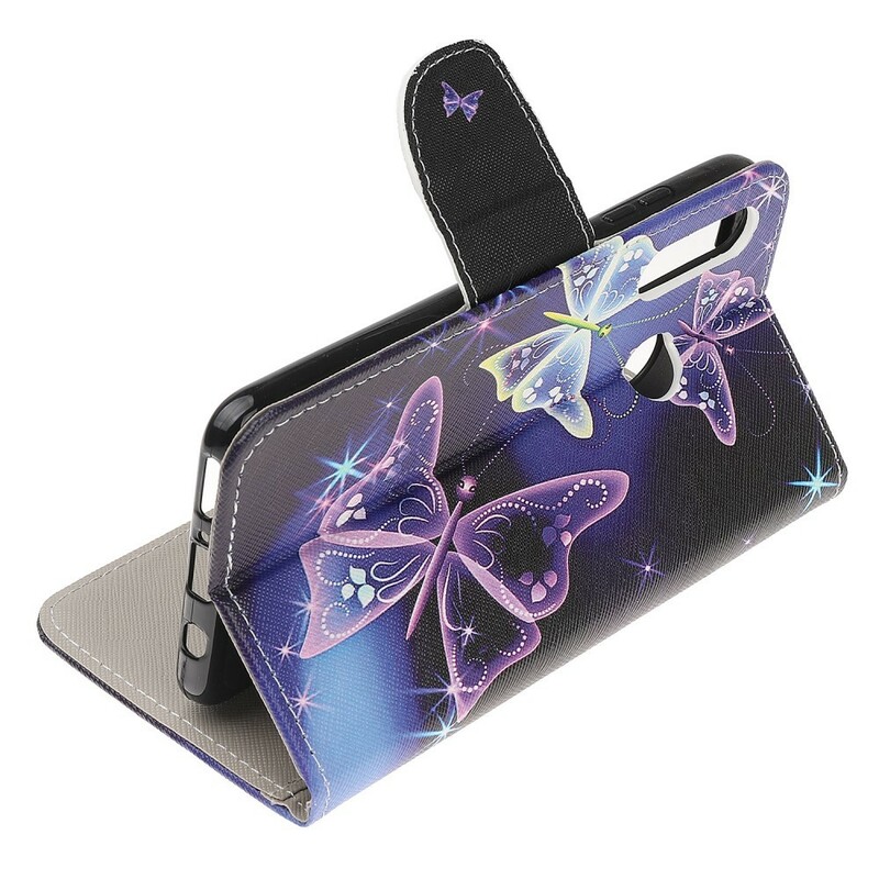 Cover Huawei P Smart Z Papillons Neons Cover Huawei P Smart Z Papillons Neons