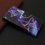 Cover Huawei P Smart Z Papillons Neons Cover Huawei P Smart Z Papillons Neons