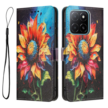 Sunflower paint with strap