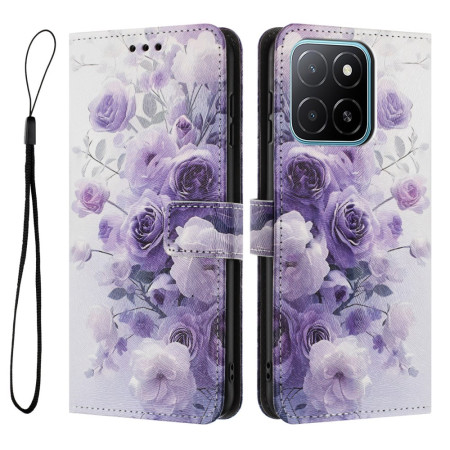 Honor X6c 4G Case Purple Roses