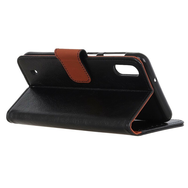 Case Samsung Galaxy A10 Leather Effect Chic Case Samsung Galaxy A10 Leather Effect Chic