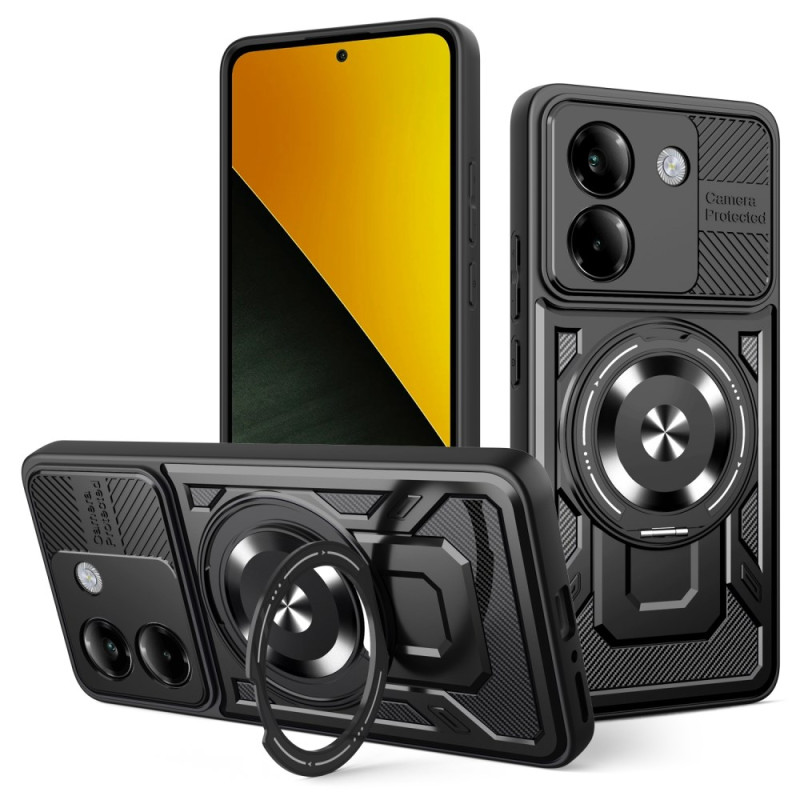 Coque Poco M7 Pro 5G Magnétique avec Support Rotatif