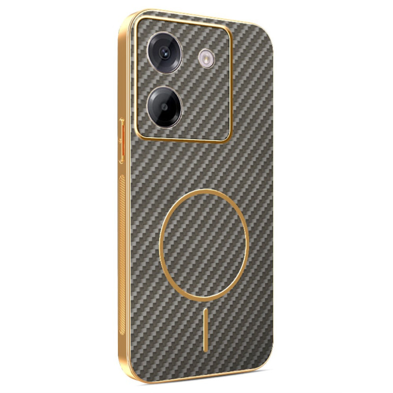 Coque Poco M7 Pro 5G Texture Fibre de Carbone