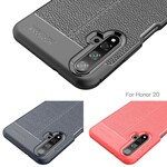 Honor 20 Leather Case Lychee Effect Double Line