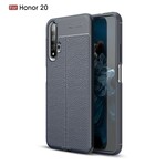 Honor 20 Leather Case Lychee Effect Double Line