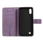 Case Samsung Galaxy A10 Tree and Owls with Strap Case Samsung Galaxy A10 Tree and Owls with Strap