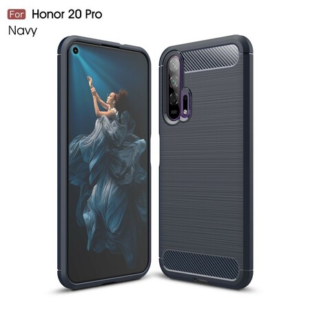 Honor 20 Pro Brushed Carbon Fiber Case