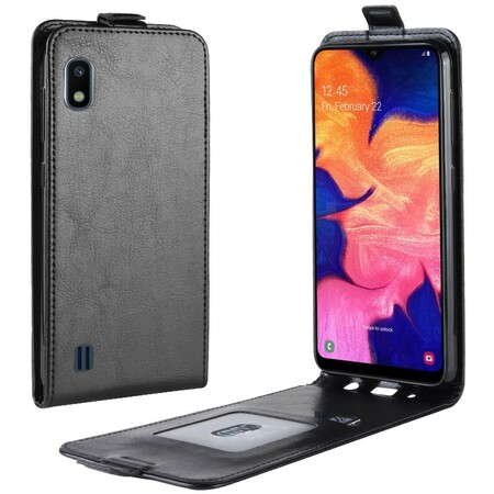 Cover Samsung Galaxy A10 Rabattable Effet Cuir