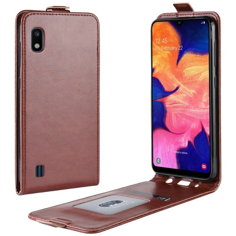 Cover Samsung Galaxy A10 Rabattable Effet Cuir