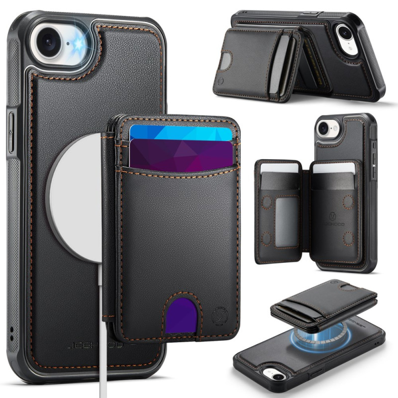 MagSafe Compatible iPhone 17E / 16E Case with Detachable Card Holder